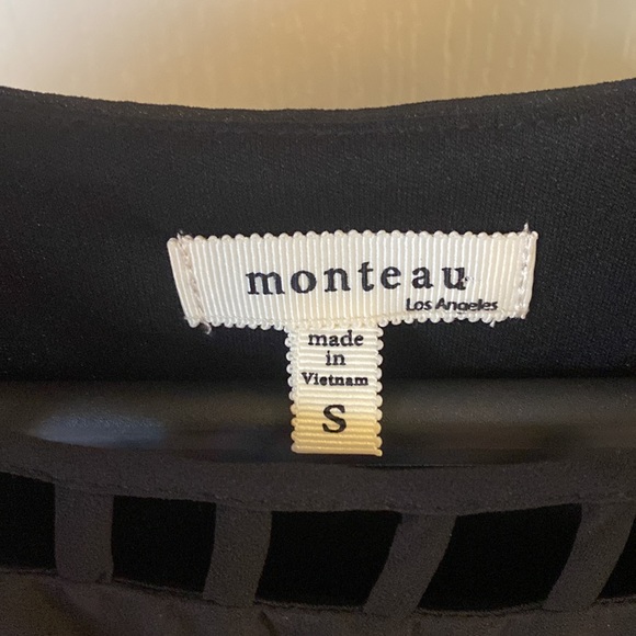 Black dress by Monteau - Picture 3 of 4